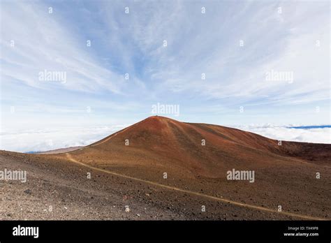 Usa Hawaii Summit Of Mauna Kea Volcano Stock Photo Alamy