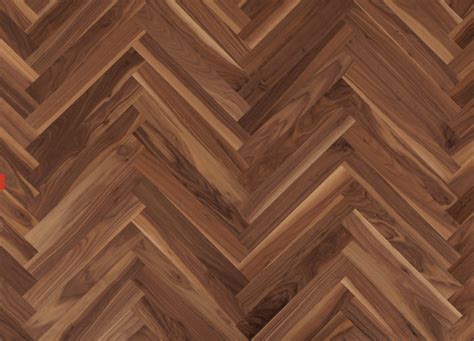 European Walnut Engineered Herringbone Parquet Flooring