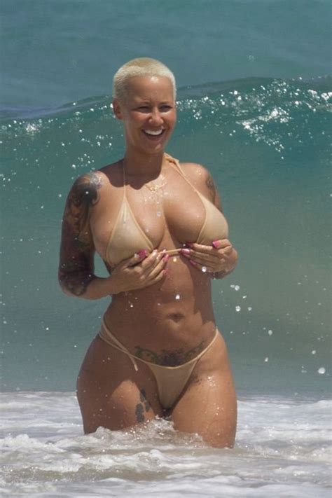 Braless Amber Rose Flashes Nipple Piercings In Nude Peepshow Daily Star My Xxx Hot Girl
