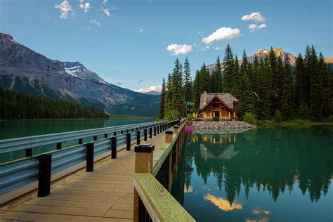 Emerald Lake Lodge In Yoho National Park Canada Photograph By Miroslav