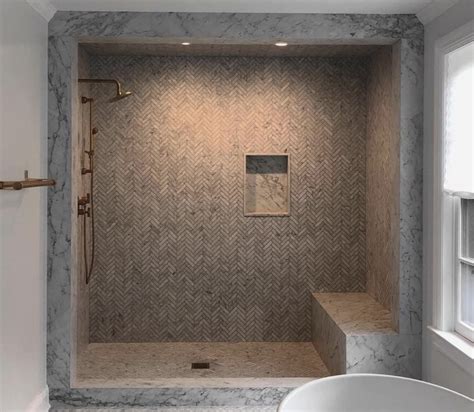 Doorless showers are custom designed to fit. Open Showers - Trends in Bathroom Design - Immerse St. Louis