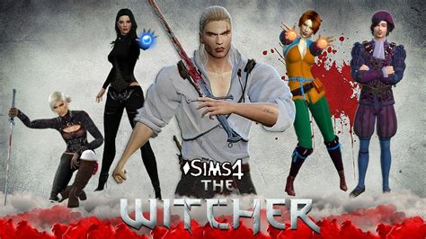 the sims 4 the witcher create a sim youtube