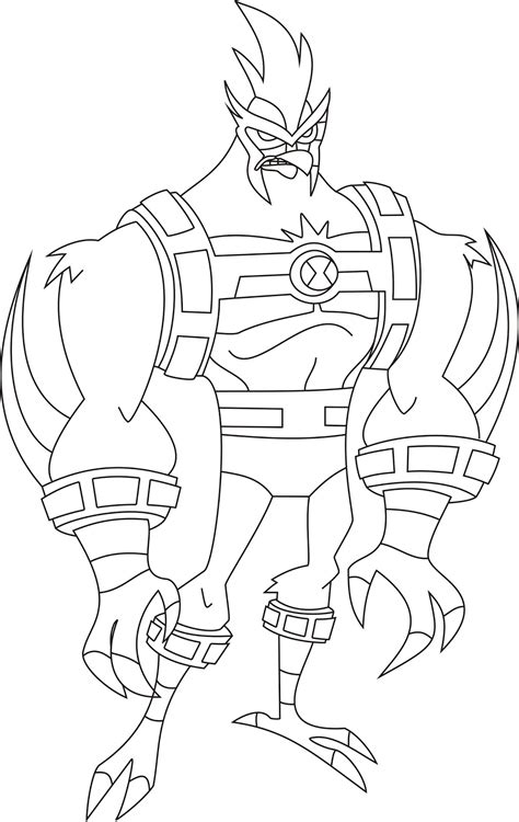 Ben 10 is one of the most popular cartoons all over the world. Ben 10 para colorir (Ben 10 colouring page)