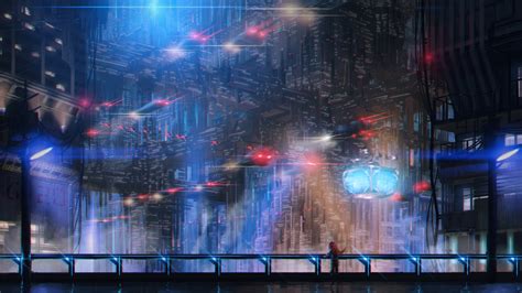 Sci Fi Cyberpunk Hd Wallpaper Background Image 1920x1080