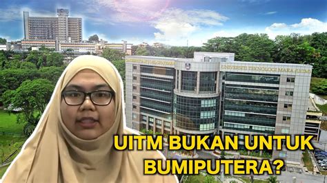 Kalau mereka tak nak buka, kita tak boleh nak marah, kecam dan cuma kalau nak buka juga, mungkin boleh bagi sedikit kuota untuk orang bukan bumiputera, mungkin cuma 5% hingga 20% sahaja, dan tanpa. UiTM Untuk Bukan Bumiputera? - YouTube