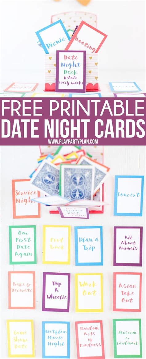 Printable Date Night Cards And 150 Date Night Ideas Hostess Cupcakes
