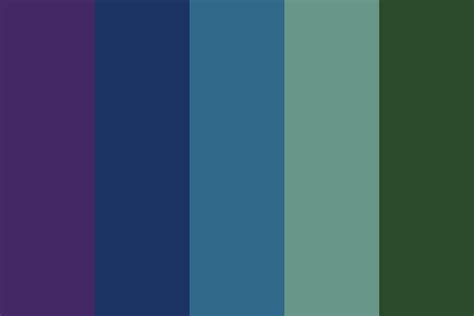 Cool Server Tones Color Palette