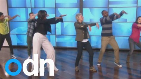 Michelle Obama Shows Off Her Dance Moves With Ellen Degeneres Youtube