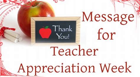 show appreciation message for birthdays how do you write an appreciation message? Message for Teacher Appreciation Week