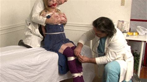 Doctors Bind And Wrap Gag Lorelei Hidef Bedroom Bondage By Lorelei Clips Sale