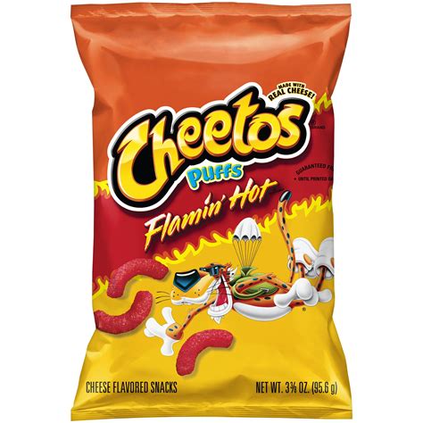 Cheetos Puffs Flamin Hot 338 Oz Bag Walmart Inventory Checker