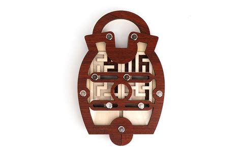Escape Room Puzzle Lock 4 Brain Teaser Puzzle Mechanical Etsy Uk