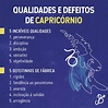 Perfil de Capricórnio | Capricórnio, Signos do zodíaco capricórnio ...
