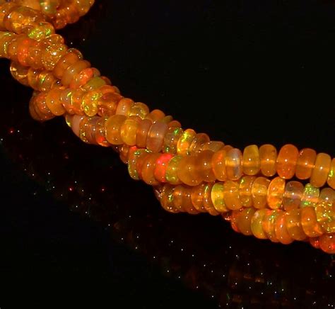 Aaa Natural Yellow Opal Ethiopian Opal Smooth Beads Strand Etsy