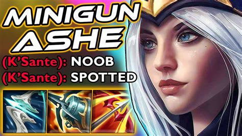 Huge Ashe Buffs Made Her A Monster Minigun Firespeed Youtube