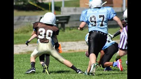 Nates 5th Grade Season With The Jr Rams His First Year Playing