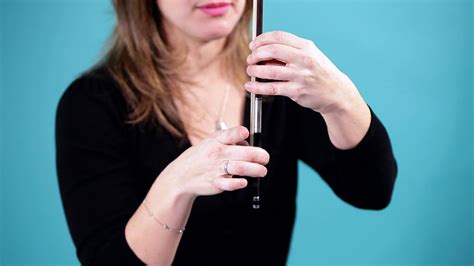 Rest the point where the frog meets the leather grip against your thumb. How to Hold the Bow | Violin Lessons - YouTube