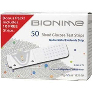 Warns when using the strip, not suitable for your region test, or strip error current date under time mode or testing date under memory mode indicates if the environmental temperature is exceeded during testing indicates the time in 12h format. Bionime Blood Glucose Test Strip, 1-2/5μl Blood Sample ...