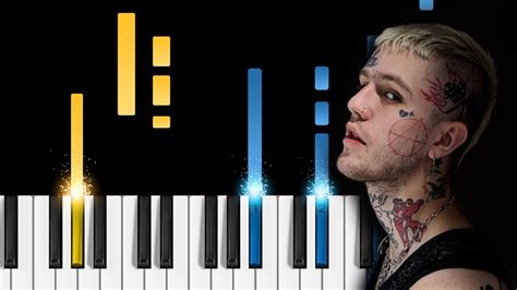 Lil Peep Runaway Easy Piano Tutorial Youtube