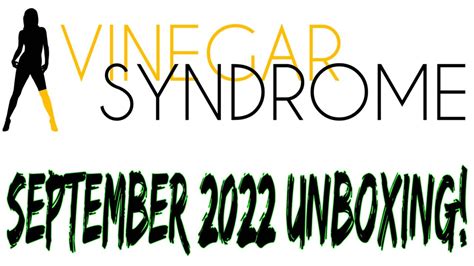 Vinegar Syndrome September 2022 Unboxing Youtube