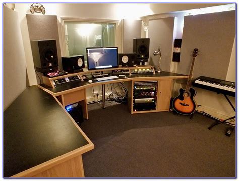 Home Recording Studio Desk Layout - Desk : Home Design Ideas # ...