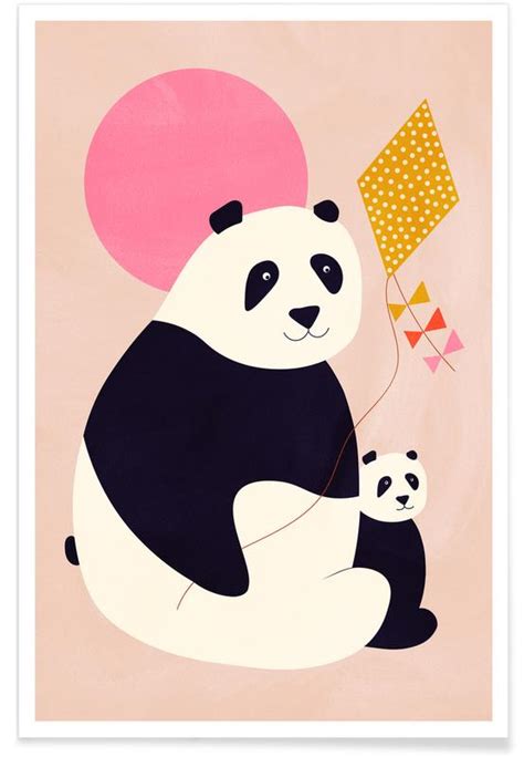 Panda Bears Poster Juniqe