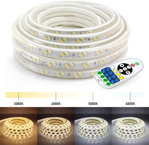 Led Strip Lights 2 In 1 Warm White And Cool White Flexible Dimmable