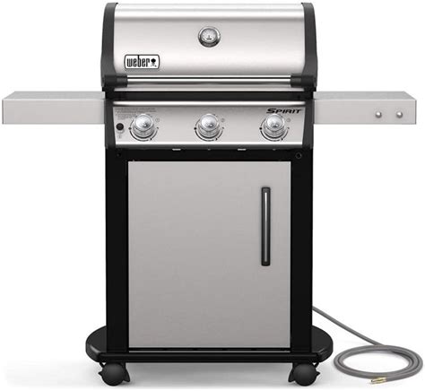 We use a piece of stainless steel in the front to contain the glass to cover the burners and keep the glass level. Weber Spirit S-315 Natural Gas Grill, Stainless Steel ...