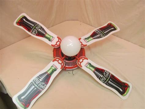 Top picks related reviews newsletter. Coca Cola Ceiling fan | JAX of Benson Sale #781 | K-BID