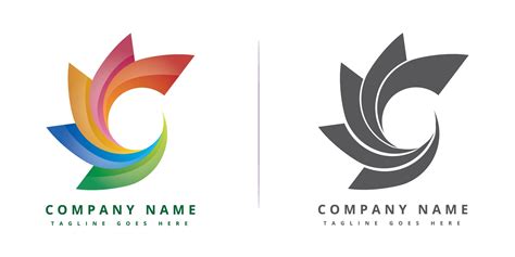 Colorful Circle Company Logo Design Vector By Okanmawon Codester