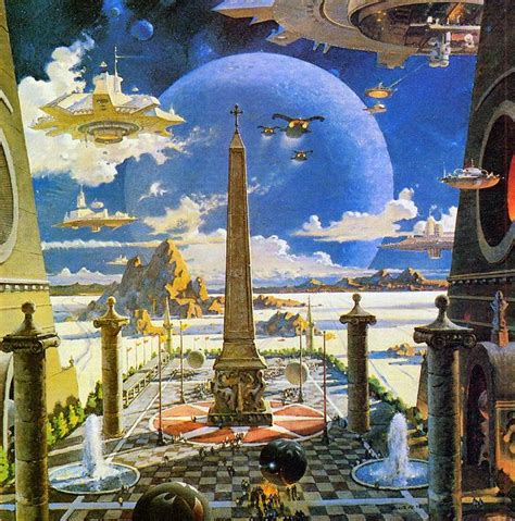 Robert Mccall Future Past Retro Futurism Science Fiction Art