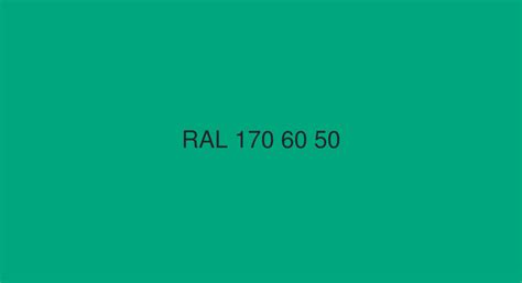 Ral Active Green Ral 170 60 50 Color In Ral Design Chart