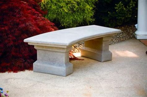 Pin By Mary Vasquez On Outdoor Stone Concrete Garden Bench Curved Bench Stone Garden Bench