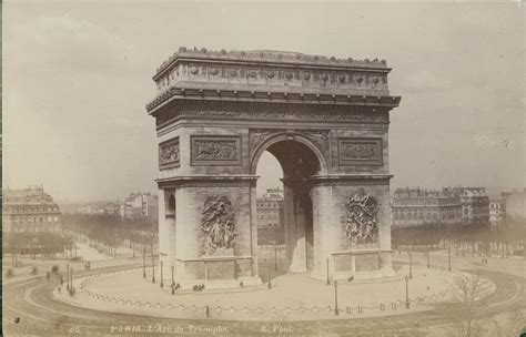 Paris Larc De Triomphe By Photographie Originale Original