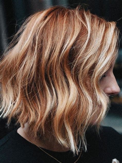 red and blonde balayage awesome pin by hair by sare on hair in 2019 in 2020 short red hair