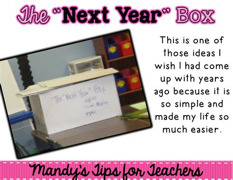 Mandys Tips For Teachers The Next Year Box Whole Brain Teaching