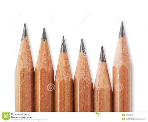 Pencils Stock Image Image Of Equipment Isolated Simple 20652847