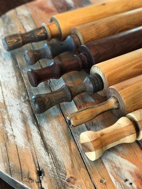 Wooden Rolling Pin Pastry Rolling Pin Dough Rolling Pin Vintage Rolling Pin Reclaimed