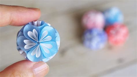 How To Make Kusudama Paper Flower Ball The Kid Should See This