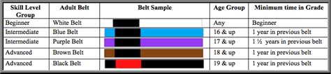The Order Of Jiu Jitsu Belt Levels Explained