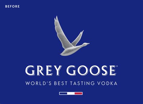 Grey Goose Redesign 50ml Of Minimalism And 1tsp Of Flat Graphics