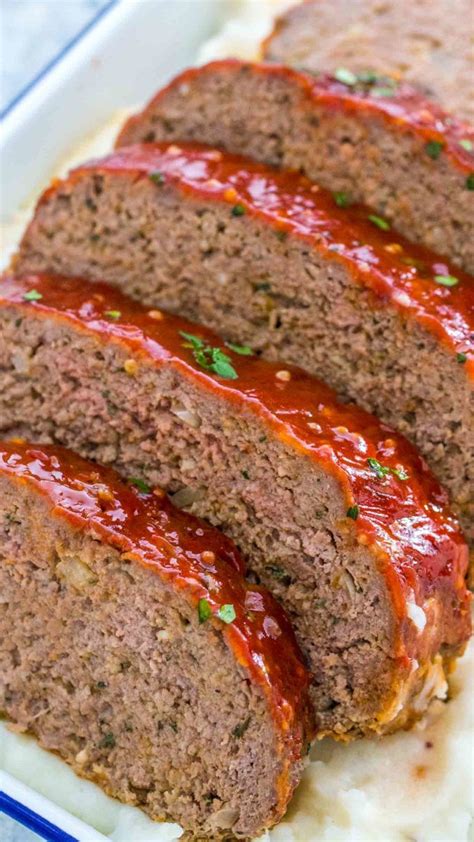 Evenly Good Meatloaf Recipe Meatloaf Recipe Video Homemade Meatloaf