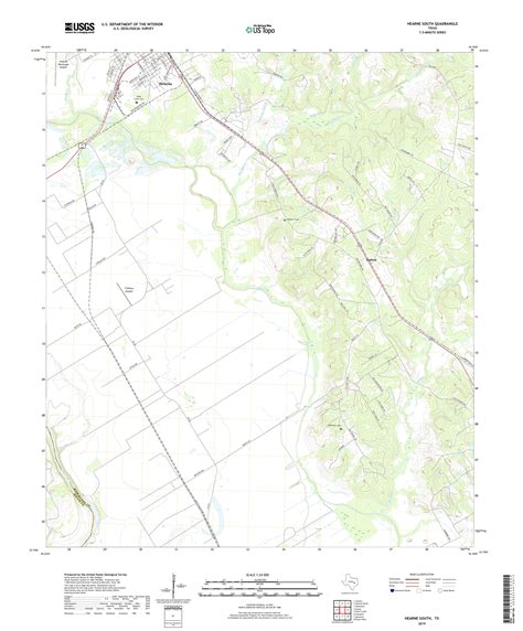Hearne South Texas Us Topo Map Mytopo Map Store