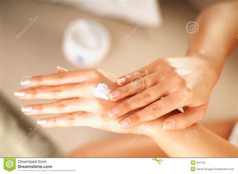 Skin Care Stock Image Image Of Cotton Face Blur Brush