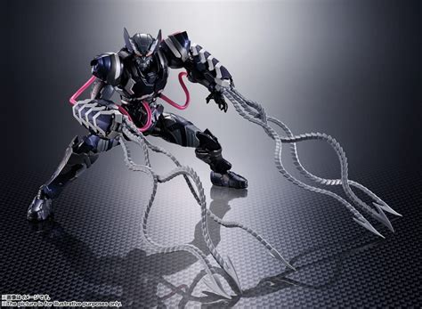 Venom Symbiote Wolverine Marvel Tech On Avengers Shfiguarts Figure