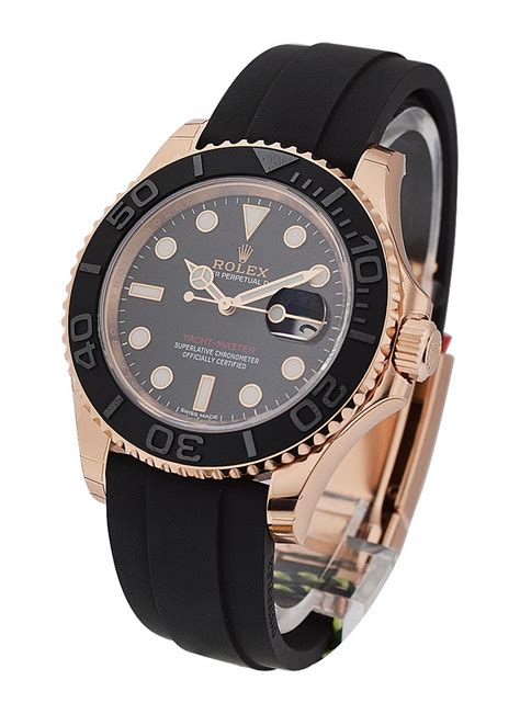 116655 Rolex Yacht Master Rose Gold Essential Watches