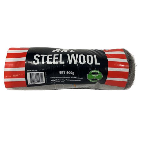 Abc Gpswm Steel Wool Hank Grade 1 Medium Roll 500g Hanleys