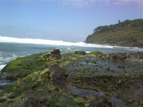 Pantai karang bolong di kecamatan cinangka, kabupaten serang, banten, bagai menjadi magnet yang selalu menarik pengunjung untuk datang. Pantai Karang Bolong, Pantai Indah di Kebumen yang Ikonik Bro