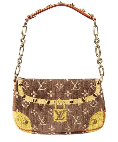 Louis Vuitton Limited Edition Brown Trompe Loeil Pochette Accessories