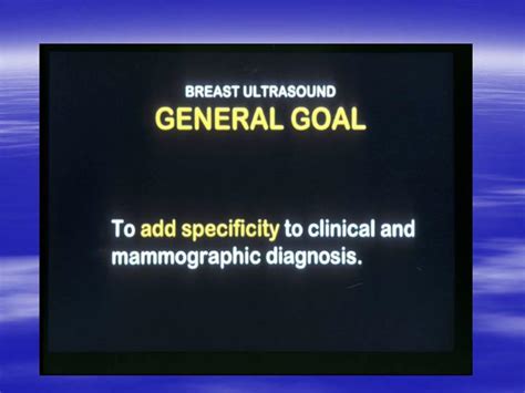 Ppt Breast Sonography Powerpoint Presentation Id1189900